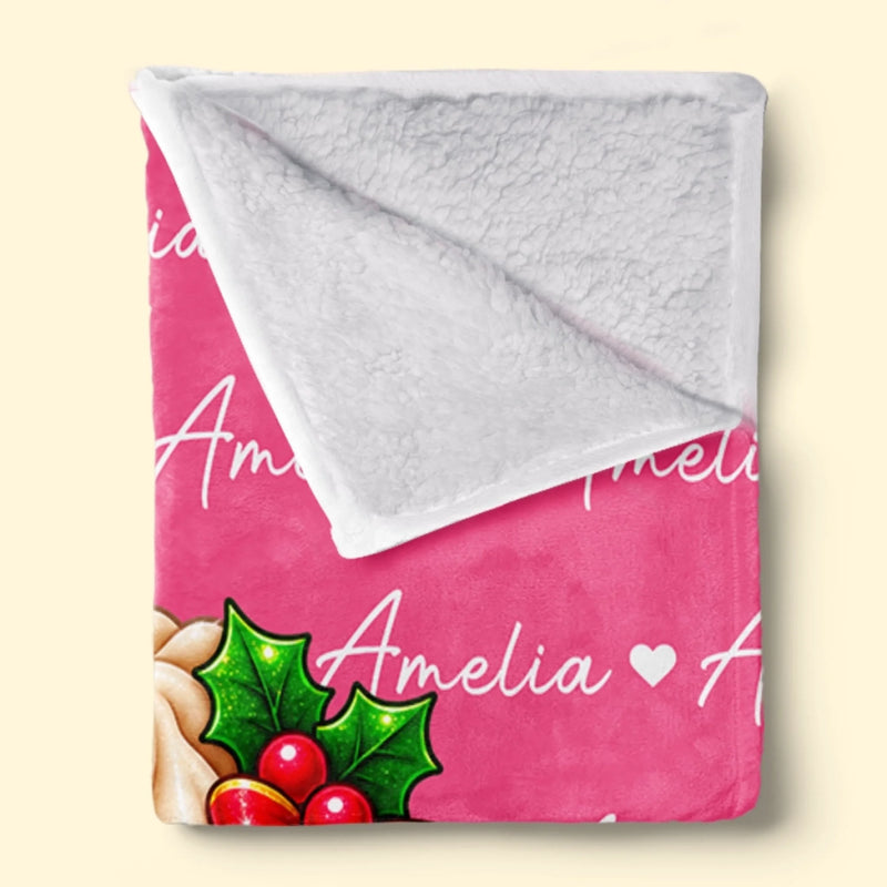 Custom Dumpling Squishy Christmas Characters Kids Gifts - Personalized Blanket