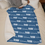 Custom Name Gifts For Kids - Personalized Blanket