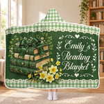 Custom Reading Gifts For Book Lovers, Bookworms, Readers - Personalized Snuggle Blanket