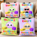 Custom Dumpling Squishy Bag Kids Gifts - Personalized All-Over Print Tote Bag