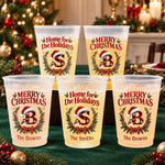 Custom Christmas Family Gifts - Personalized Plastic Cups