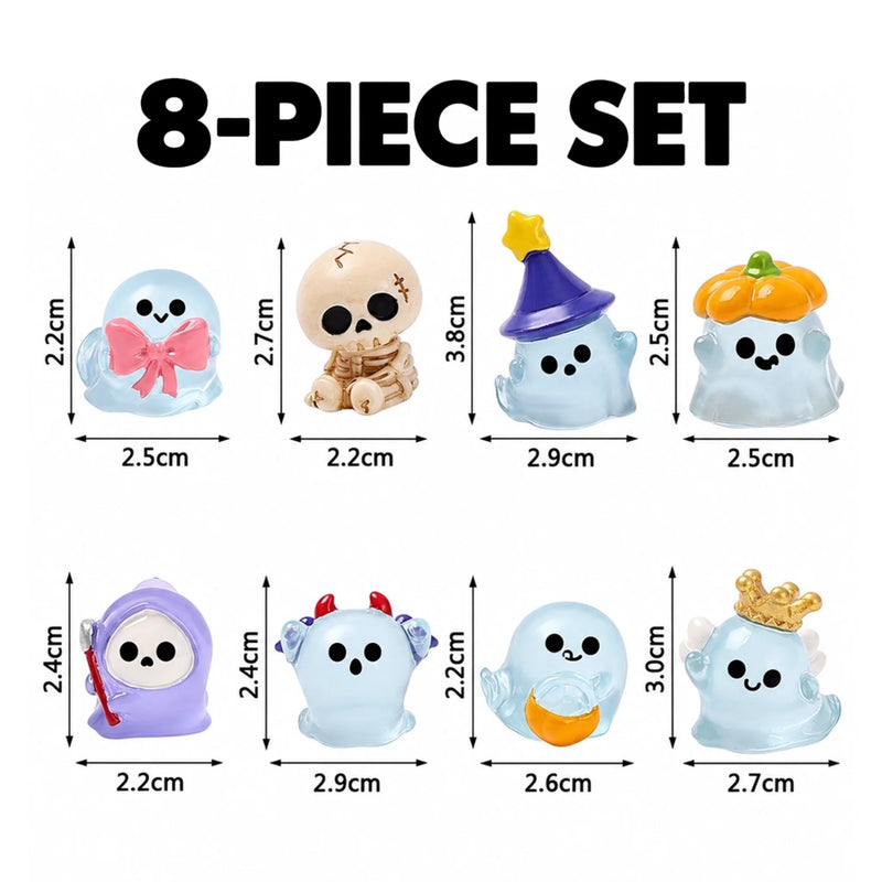 Halloween Glow In The Dark Ghost Kids Gifts - Luminous Landscape Ornaments