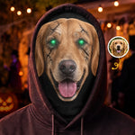 Custom Photo Zombie Dog Halloween Gifts - Personalized Balaclava Mask