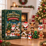 Christmas Building Toy Kids Gifts - Brick Ornament Advent Calendar