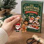 Christmas Building Toy Kids Gifts - Brick Ornament Advent Calendar