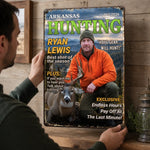 Custom Photo Hunting Best Shot of the Season Gifts - Personalized Metal Sign
