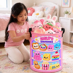 Custom Name Squishies Kids Gifts - Personalized Laundry Basket