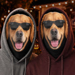 Custom Photo Dog Face Halloween Costume - Personalized Balaclava Mask