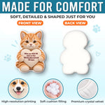 Custom Photo When You Miss Me Pet Gifts - Personalized Shaped Pillow
