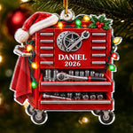 Custom Mechanic Christmas Gifts - Personalized Acrylic Ornament