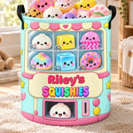Custom Name Squishy Collection Kids Gifts - Personalized Laundry Basket copy
