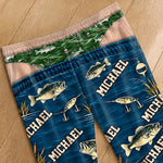 Custom Name Fishing Gifts For Men - Personalized Pajama Pants