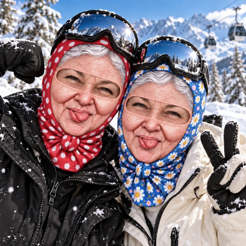 Custom Funny Winter Skiing Gifts - Personalized Ski Mask