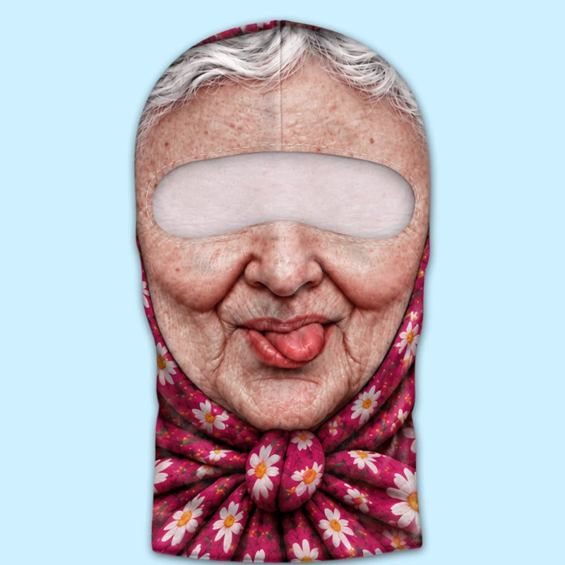 Custom Funny Winter Skiing Gifts - Personalized Ski Mask