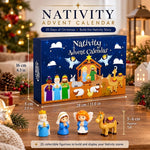 Custom Nativity Christmas Countdown - Personalized Nativity Advent Calendar