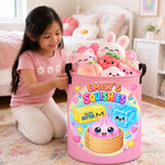 Custom Dumpling Squishy Gifts For Kids - Personalized Laundry Basket