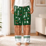 Custom Name And Number Football Gifts For Men - Personalized Pajama Pants