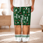 Custom Name And Number Football Gifts For Men - Personalized Pajama Pants