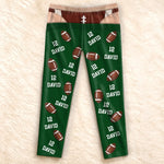 Custom Name Number Football Gifts For Men - Personalized Pajama Pants