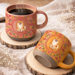 Custom Pet Photo Portrait Gifts For Animal Lovers - Personalized Pottery Mug