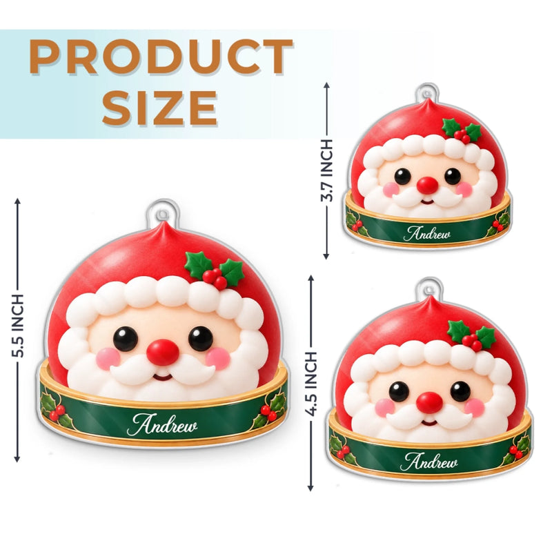 Custom Name Christmas Character Gifts - Personalized Acrylic Ornament