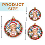 Custom Photo Christmas Gifts for Kids - Personalized Acrylic Ornament