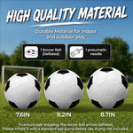Custom Name and Jersey Number Soccer Gifts for Son and Grandson - Personalized Soccer Ball