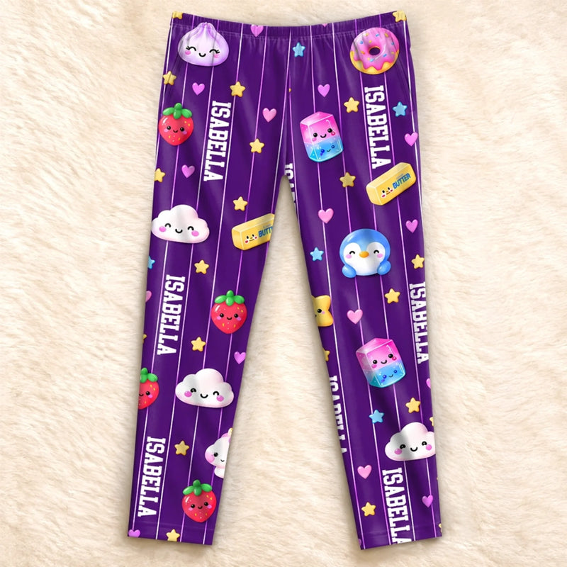 Custom Name Squishy Gifts for Kids - Personalized Pajama Pants