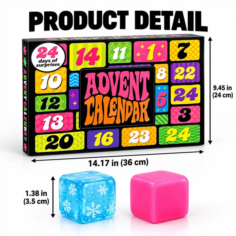 Christmas 24 Days of Ice Cube Magic - Ice Cube Advent Calendar