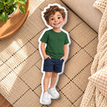 Custom Photo Cartoon Character Gifts for Kids - Personalized Shaped Pillow