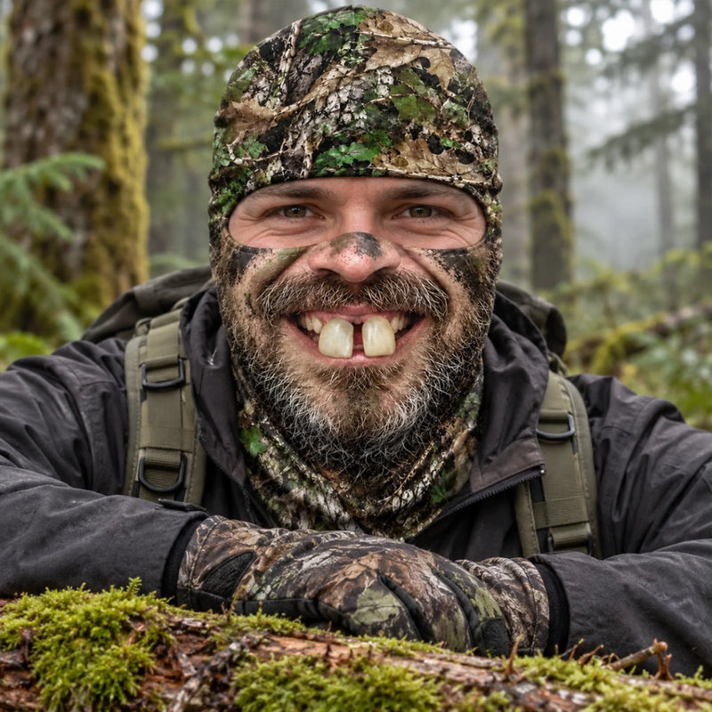 Custom Funny Camouflage Face Hunting Gifts for Men - Personalized Ski Mask