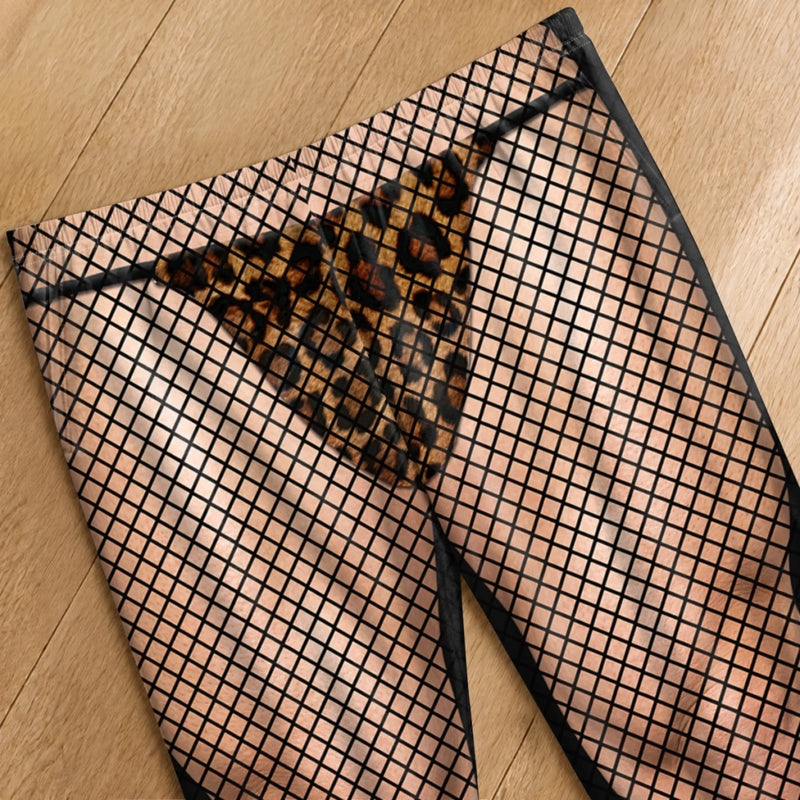 Custom Funny Fishnet Christmas Gifts for Men - Personalized Pajamas Pants