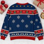 Custom Pet Photo Christmas Gifts for Dog Lovers - Personalized Ugly Sweatshirt