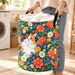 Custom Photo Cat And Dog Gifts For Pet Lovers - Personalized Laundry Basket