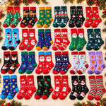 24 Days Surprise Xmas Gifts - Christmas Sock Advent Calendar