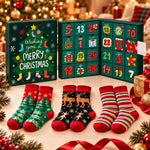 24 Days Surprise Xmas Gifts - Christmas Sock Advent Calendar