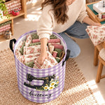 Custom Name Sewing Gifts For Seamstresses - Personalized Laundry Basket