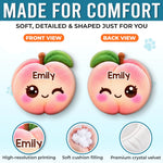 Custom Name Kawaii Fruit Gifts for Kids - Personalized Shaped Pillow