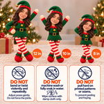 Custom Photo Christmas Gifts For Women, Besties, Coworkers - Personalized Poseable Plush Doll