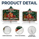Custom Name Christmas Gifts For Movie Lovers - Personalized Snuggle Blanket