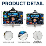 Custom Photo Gaming Gifts for Kids - Personalized Snuggle Blanket
