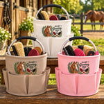 Custom Photo Name Horse Grooming Design For Equestrian Lovers - Personalized Tool Bag