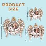 Custom Photo Memorial Angel Christmas Gifts - Personalized Acrylic Ornament