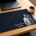 Custom Photo Couple Anniversary Gifts - Personalized Desk Mat