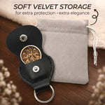 Custom Name Skeleton Bestie Gifts for Friends - Personalized Pocket Hug Token