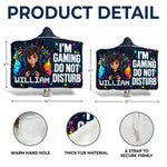 Custom Photo Gamer Gifts For Kids, Gamers - Personalized Snuggle Blanket