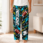 Custom Name and Number Sports Gifts for Families - Personalized Pajamas