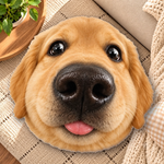 Custom Photo Funny Fisheye Pet Lover Gifts - Personalized Pet Face Pillow