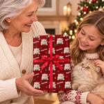 Custom Pet Photo Christmas Gifts for Pet Lovers - Personalized Wrapping Paper