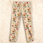 Custom Pet Photo Christmas Gifts For Dog And Cat Lovers - Personalized Pajamas Pants